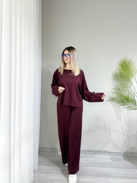 Bordo Özel Seri Oys Modal Takım