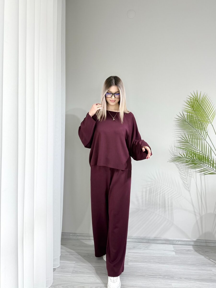 Bordo Özel Seri Oys Modal Takım - Görsel 2