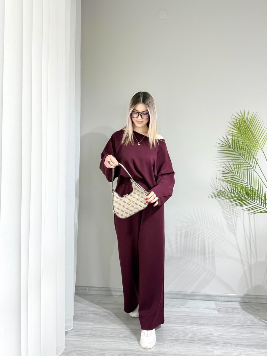 Bordo Özel Seri Oys Modal Takım - Görsel 3