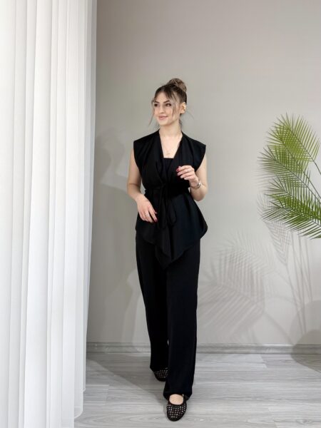 Siyah Kimono Takım