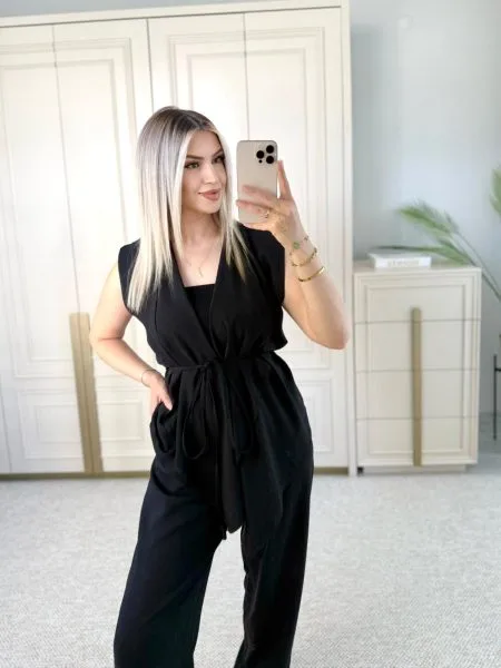 Siyah Kimono Takım