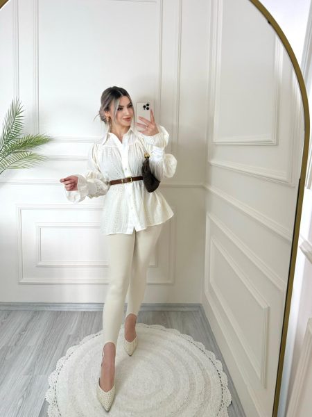 Taş Topuk Lastikli Tayt