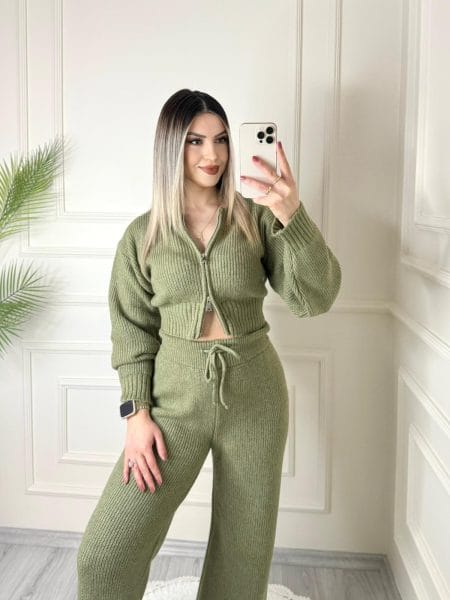 Haki Zaria Triko Takım